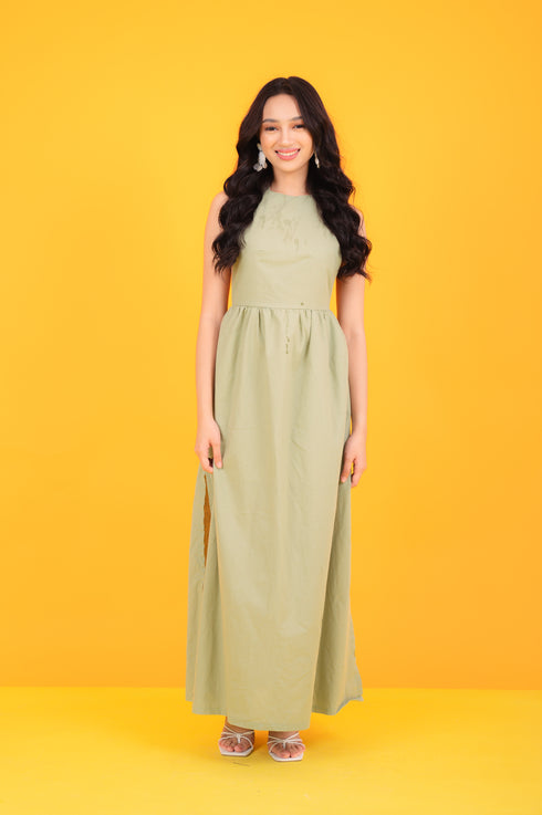 GS Summer: Luanne Backless Maxi